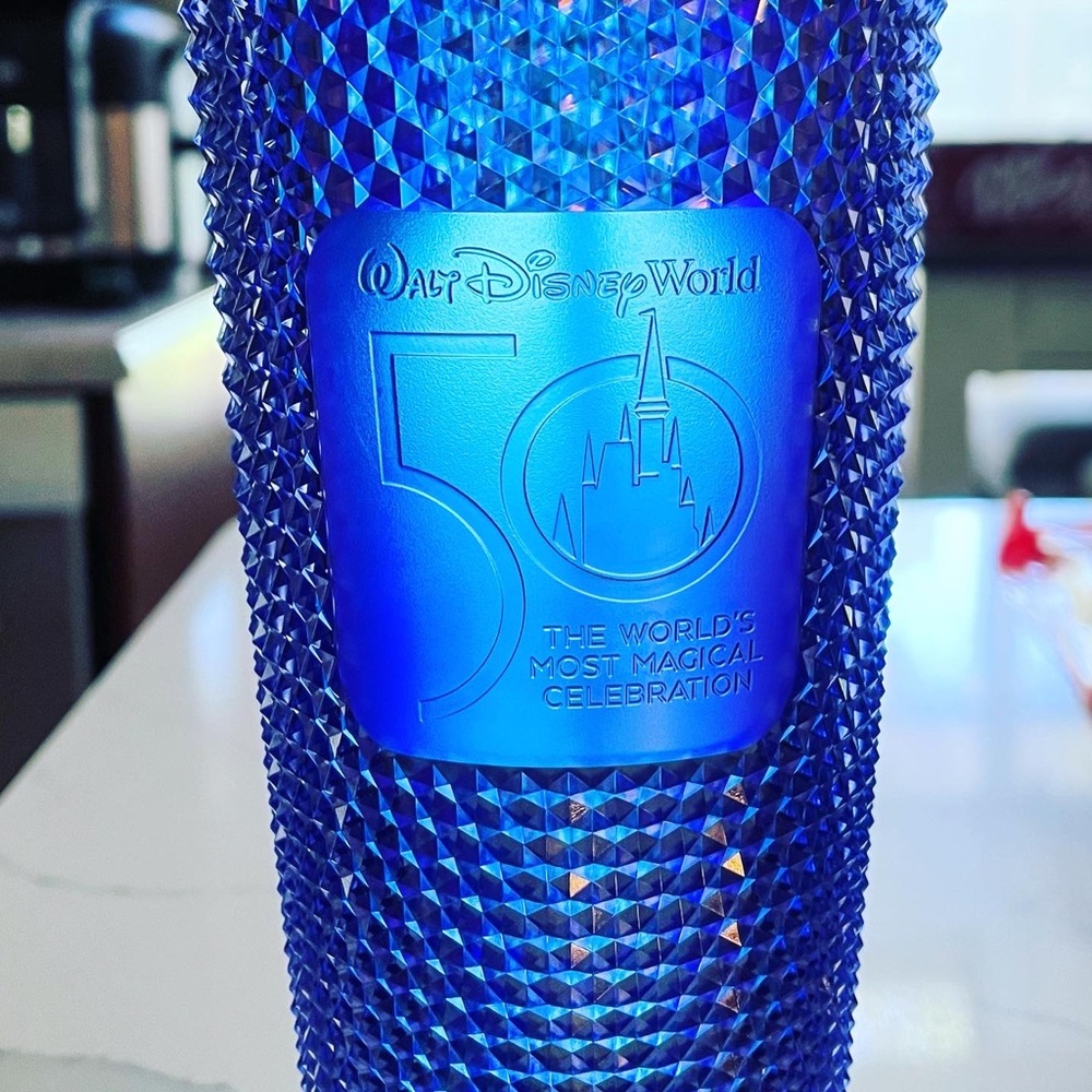 SOLD OUT. Starbucks Disney World 50th anniversary tumbler